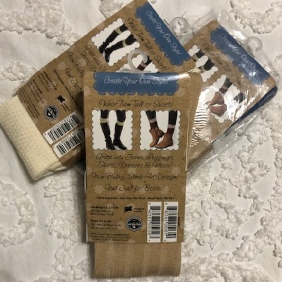 Boot Socks set of 3 - NWT - Picture 2 of 2